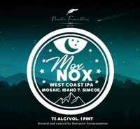 Пиво Mox Nox Пиво Mox Nox