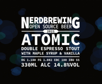 Пиво Atomic Double Espresso Stout With Maple Syrup & Vanilla
