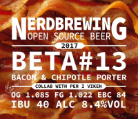 Пиво Beta #13 Bacon & Chipotle Porter