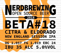 Пиво Beta #18 Citra & Eldorado New England Session IPA
