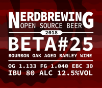 Пиво Beta #25 Bourbon Oak Aged Barley Wine