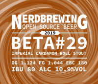 Пиво Beta #29 Imperial Cardamom Roll Stout