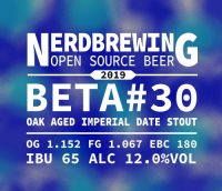 Пиво Beta #30 Oak Aged Imperial Date Stout