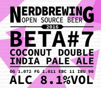 Пиво Beta #7 Coconut Double India Pale Ale