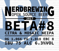 Пиво Beta #8 Citra & Mosaic NEIPA