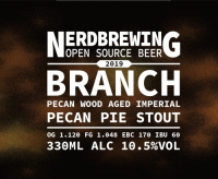 Пиво Branch Pecan Wood Aged Imperial Pecan Pie Stout