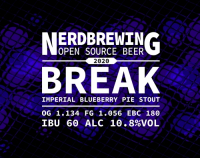 Пиво Break Imperial Blueberry Pie Stout (2020)