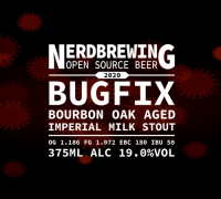 Пиво Bugfix Bourbon Oak Aged Imperial Milk Stout