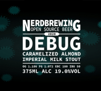 Пиво Debug Caramelized Almond Imperial Milk Stout