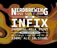 Пиво Infix Imperial Milk Stout - Vanilla Macchiato Edition (2021)