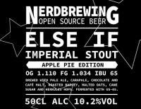 Пиво Else If Imperial Stout - Apple Pie Ed.