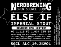 Пиво Else If Imperial Stout - Bourbon Oak Ed.