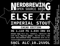 Пиво Else If Imperial Stout - Cacao Ed.