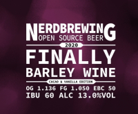 Пиво Finally Barley Wine - Cacao & Vanilla (2020)