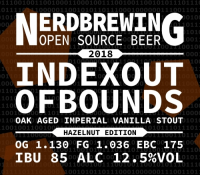 Пиво Indexoutofbounds Oak Aged Imperial Vanilla Stout - Hazelnut Ed.