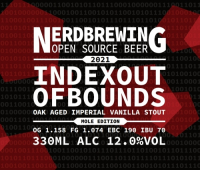 Пиво Indexoutofbounds Oak Aged Imperial Vanilla Stout - Mole Ed. (2021)