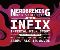 Пиво Infix Imperial Milk Stout - Caramel Macchiato Edition (2020)