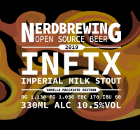 Пиво Infix Imperial Milk Stout - Vanilla Macchiato Edition (2019)