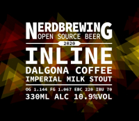 Пиво Inline Dalgona Coffee Imperial Milk Stout