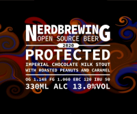 Пиво Protected Imperial Chocolate Milk Stout With Roasted Peanuts and Caramel (2020)