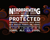 Пиво Protected Imperial Chocolate Milk Stout With Roasted Peanuts And Caramel (2021)