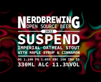 Пиво Suspend Imperial Oatmeat Stout w. Maple Syrup & Cinnamon