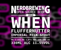 Пиво When Fluffernutter Imperial Milk Stout (2019)