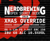 Пиво Xmas Override Imperial Chocolate Orange Milkshake Stout (2019)