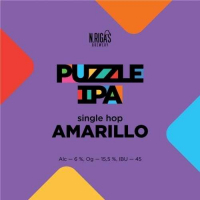 Пиво Puzzle IPA Amarillo Пиво Puzzle IPA Amarillo