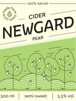 Пиво Newgard Pear