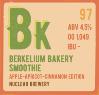Пиво Berkelium Apple, Apricot And Cinnamonn Edition