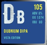 Пиво Dubnium Vista Edition Пиво Dubnium Vista Edition