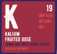 Пиво Kalium Aronia And Sweet Cherry Edition Пиво Kalium Aronia And Sweet Cherry Edition