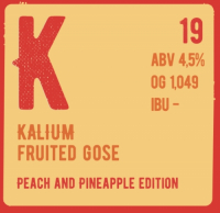 Пиво Kalium Peach And Pineapple Edition