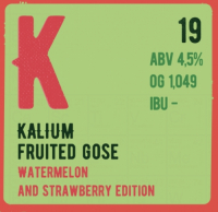 Пиво Kalium Watermelon And Strawberry Edition