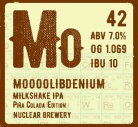 Пиво Moooolibdenium Milkshake IPA Pina Colada Edition