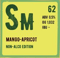 Пиво Samarium Mango And Apricot Non Alco Edition