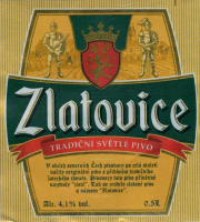 Пиво Zlatovice