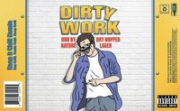 Пиво Dirty Work Пиво Dirty Work