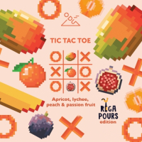 Пиво TIC TAC TOE Apricot, Lychee, Peach & Passion Fruit | Riga Pours 2022 Edition