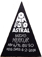 Пиво Astral Batch #1 - Merkur