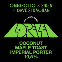 Пиво Lorelei Coconut Maple Toast 6th Anniversary 2022