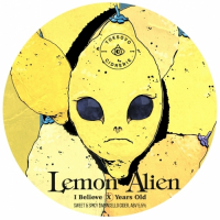 Пиво Lemon Alien.  Vintage 2021. (Anniversary X I Believe Bar)