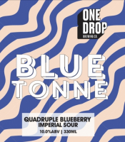 Пиво Blue Tonne Quadruple Blueberry Imperial Sour Пиво Blue Tonne Quadruple Blueberry Imperial Sour