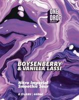 Пиво Boysenberry & Vanilla Lassi Nitro Imperial Smoothie Sour Пиво Boysenberry & Vanilla Lassi Nitro Imperial Smoothie Sour