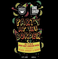 Пиво Party at the Border - DDH Oat Cream DIPA W Fresh Peach, Apricot & Mango