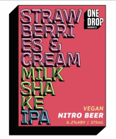 Пиво Strawberries & Cream Vegan Nitro Milkshake IPA Пиво Strawberries & Cream Vegan Nitro Milkshake IPA