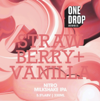 Пиво Strawberry + Vanilla Nitro Milkshake IPA