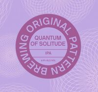 Пиво Quantum of Solitude Пиво Quantum of Solitude