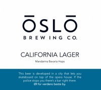 Пиво California Lager